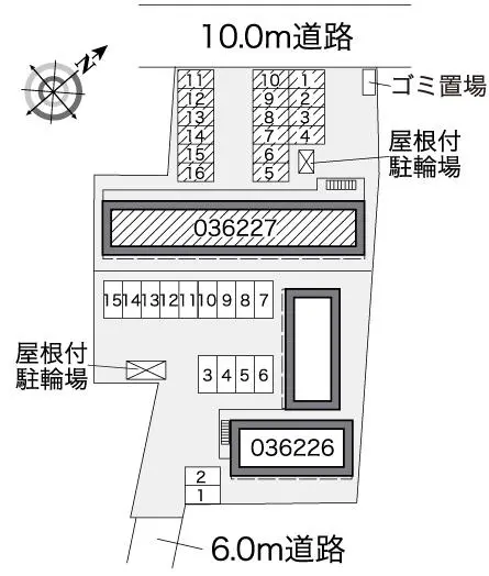 ★手数料０円★札幌市北区新川一条５丁目　月極駐車場（LP）